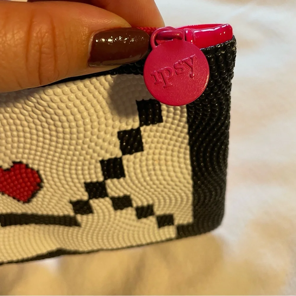 Charming Envelope Clutch with Heart Design